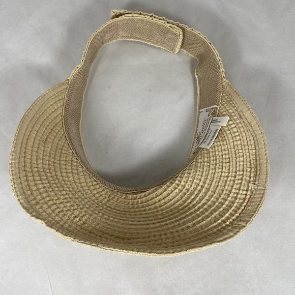 Cappelli Wide-Brim Visor Cream - Picture 6 of 8